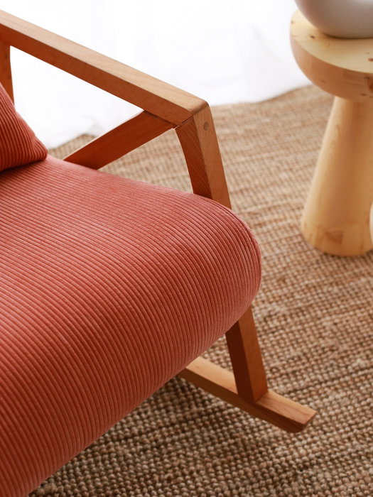 Atelier Del Sofa Nini Sallanan - Vermillon